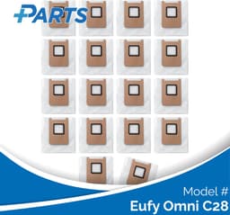 Eufy Omni C28 Stofzakken (18 Stuks, Plus.Parts® alternatief voor T29YQA20) — thumbnail 1