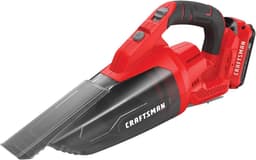 Handstofzuiger - Kleine stofzuiger - Auto schoonmaken - Sterke zuigkracht - 45.4 x 19.6 cm - Rood — thumbnail 1