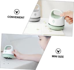 Tafelstofzuiger - Mini Stofzuiger - Bureau Schoonmaken - USB Oplaadbaar - 99 x 86 cm - Groen — thumbnail 3