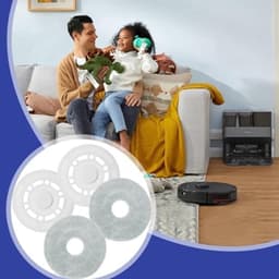 PromoHome Dweilen met reservehouder Geschikt voor Dreame L10S Ultra/ L10 Ultra/ L10S Pro/Xiaomi X20+ — thumbnail 3