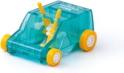 Veegschep Auto - Mini Cleaner - Bureau Schoonhouden - Verzamelt Rubber Spaanders - 35 x 46 x 58 mm - Blauw — thumbnail 1