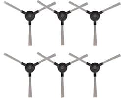 6x Zijborstel Geschikt Voor Blaupunkt Bluebot XEASY / XPOWER+ Robotstofzuiger
