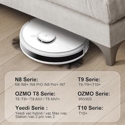 2-delige accessoireset geschikt voor Ecovacs Deebot N8 / N8+ / N8 Pro / N8 Pro+ / T9 / T9+ / N10+, OZMO 950/920 / T8 / T8+ / T8 AIVI / T8 AIVI+ / T8 MAX, 2 hoofdborstels — thumbnail 3
