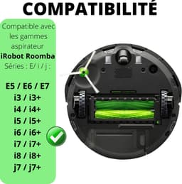10x Accessoirespakket voor iRobot Roomba j7+/j7/i8+/i8/i7+/i7/i6+/i6/i5+/i5/i4+/i4/i3+/i3/E5/E6/E7 Filters/zijborstels/afzuigrollen — thumbnail 4