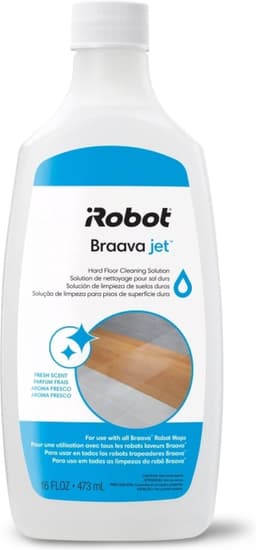 iRobot Braava Jet reinigingsvloeistof - 473ml - Reinigingsmiddel voor harde vloeren - Geschikt voor dweilrobot - Braava Jet M6 - Braava 200 series - Braava 300 series — thumbnail 1
