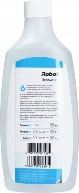 iRobot Braava Jet reinigingsvloeistof - 473ml - Reinigingsmiddel voor harde vloeren - Geschikt voor dweilrobot - Braava Jet M6 - Braava 200 series - Braava 300 series — thumbnail 2