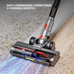 Stofzuiger Draadloos 500 Watt met 32000Pa Zuigkracht - Touchscreen - 60 minuten Looptijd - Afneembare Oplaadbare Accu - Voor Vloer, Tapijt, Dierenharen - (Energieklasse A+++) — thumbnail 3