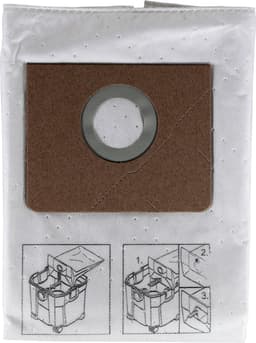 Fein 31345061010 Filterzakken voor Dustex 25 L (5st) — thumbnail 2