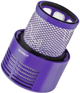 SIDANO® HEPA filter - geschikt voor Dyson V10, SV12 stofzuigers - (3 filters + borstel) — thumbnail 2