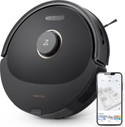 Roborock Q8 Max - Robotstofzuiger - zwart - Borstel Dubbele reinigingskracht - Tech Obstakel Vermijden — thumbnail 2
