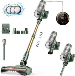 Laresar V12 Draadloze Steelstofzuiger – 2 Uur Snelladen – 65 kPa / 600W – Tot 60 min Accuduur – LED Touchscreen – V-Vormige Anti-Klit Borstel — thumbnail 1