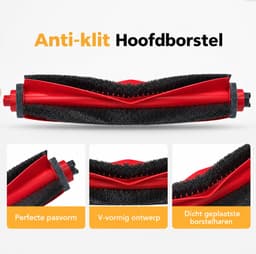 Accessoireset 15 Stuks - Geschikt voor Roborock Q10 S5+ & Q10 S5,Q10 X5 & Q10 X5+ - 2 Hoofdborstels, 3 Zijborstels, 2 HEPA Filters, 4 Stofzakken & 4 Dweilpads — thumbnail 3