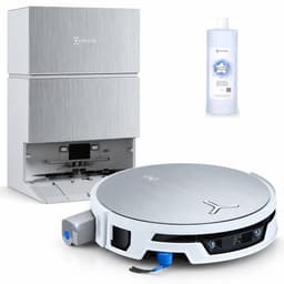 Ecovacs Deebot X12S Pro Omni - Robotstofzuiger Met Dweilfunctie - 27.000 Pa - 63°C Warm Water - Omni Station - AIVI 3D 4.0 - Wit - 1000ml Schoonmaakmiddel — thumbnail 1