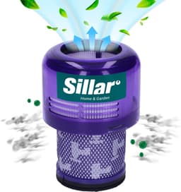 Sillar Set 2 stofzuigerfilters – wasbaar - vervangingsfilter geschikt voor Dyson V11 Absolute Pro SV14 Animal Total Clean V15 - vervangt 970013-02 — thumbnail 4