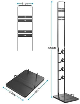 Vloerstandaard voor Dyson stofzuigers - Inclusief accessoireshouder — thumbnail 2