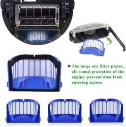 Vervangingsonderdelen en accessoireset geschikt voor iRobot Roomba 600, 606, 610, 614, 615, 616, 620, 621, 625, 630, 631, 635, 640, 645, 650, 655, 660, 665, 670, 671, 676, 680, 681, 690, 691, 695, 696 en 697-serie — thumbnail 2