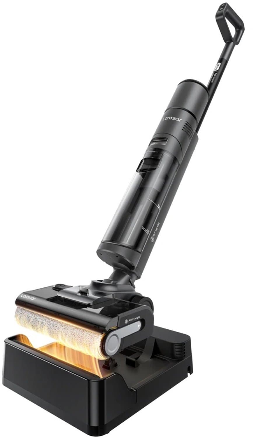 ITRONIQ Draadloze Nat- en Droogzuiger – Vloerreiniger 19.000 Pa – 80°C Zelfreinigend – 50 Min Accu – 5 Min Sneldrogend – Zwart — afbeelding 1