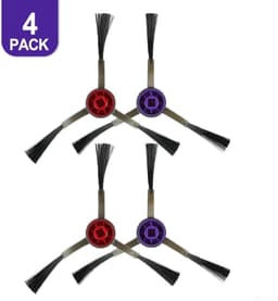 Zijborstelset - 4 stuks - Voor robotstofzuiger — thumbnail 3