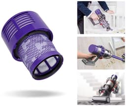 Wasbare filter Hepa-eenheid accessoires geschikt voor Dyson V10 stofzuigerfilters reserveonderdelen — thumbnail 3