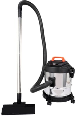 Fuegobird - Electric wet and dry vacuum cleaner - krachtig 2000W - Grote capaciteit 18 L - 4m cord - Blower connection - 7 accessoires - 1.6 m plastic hose - HEPA filterl - Bouwstofzuiger - RVS zuiger — thumbnail 2