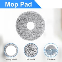 Dailygoods- Accessoireset voor Mova E40 Ultra - 1 Hoofdborstel - 4 Hepa-filters - 4 Wisserpads - 4 Zijborstels - 4 Stofzakken - Inclusief Borstel - Stofzuigeronderdelen — thumbnail 3