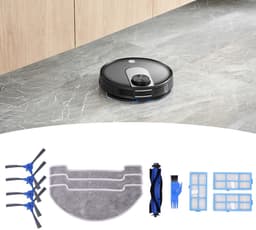 Dailygoods- Robotstofzuiger Hoofdborstelset - Zijborstel - Vodfilter - Stofzuigeraccessoires - Hoogwaardige kwaliteit - Verbeter werkefficiëntie — thumbnail 5