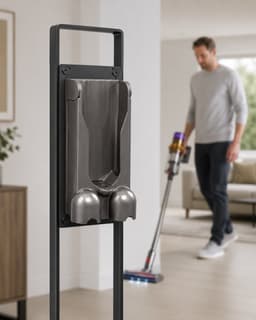 SQOON® Wandhouder / laadstation geschikt voor Dyson V12 - Gelijk aan model: 971666-01 - Vervangend laadstation, zonder laadadapter — thumbnail 4