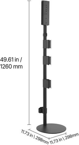 NordHaus Vacuümstandaard - Dyson Stofzuigerhouder - Accessoirehouder - Stabiele ondersteuning - 4 haken voor accessoires — thumbnail 2