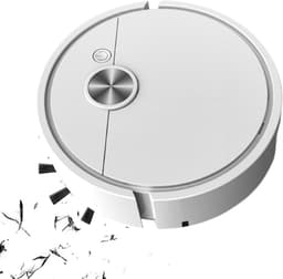 Bureaustofzuiger - Kruimelzuiger Tafel - Bureau Schoonmaken - Intelligente Navigatie - 27.5 cm Lengte - Wit — thumbnail 1