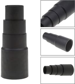 LISM-Drie adapters, PVC-verloopslang, verstelbare maat 25-42 mm, geschikt voor stofzuigers en elektrisch gereedschap. — thumbnail 3