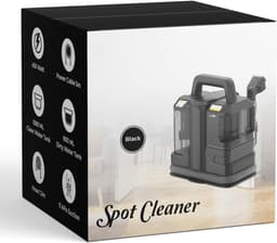 Allvia® Tapijtreiniger Machine - Tapijtreiniger Stofzuiger - Tapijtreiniger - Vlekkenreiniger - Bankreiniger - 450W - Zwart- 16 cmx 30cm x 26 cm — thumbnail 4