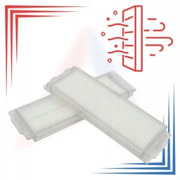 AreoSe - HEPA-filter voor Xiaomi Mi Robot Vacuum Mop Viomi - 6 stuks — thumbnail 5