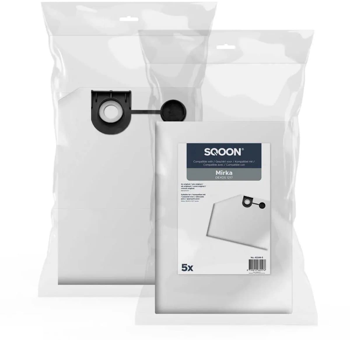 SQOON® Industriële stofzuigerzak geschikt voor Mirka DEXOS 1217 - Gelijk aan model: MIX1215171 - High Filtration — afbeelding 1