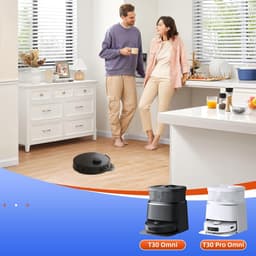 Accessoireset Voor Ecovacs Deebot T30 Pro Omni/T30 Omni - Vervangingsonderdelen Voor Robotstofzuigers - 1 Hoofdborstel 4 Hepa-Filters 4 Doekjes 6 Stofzakken 4 Zijborstels — thumbnail 5