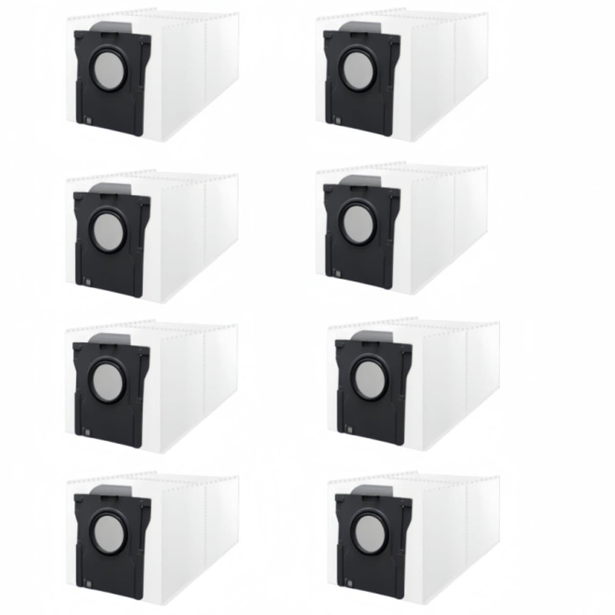 8 Stuks Stofzakken Geschikt voor Dreame D20 Plus & D20 Pro Plus - Vervangt RDB17 - 3L Stofzuigerzakken voor Afzuigstation — afbeelding 1