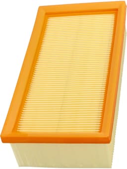 vhbw 2x plat geplooid filter L - M, vervanging voor Kärcher 6.904-156.0, 6.904-068.0 voor stofzuigers — thumbnail 1