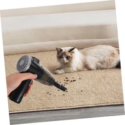 Draadloze Autostofzuiger - Handstofzuiger Mini - Auto Reinigen - Krachtige Zuigkracht - 275 Gram - Zwart — thumbnail 5