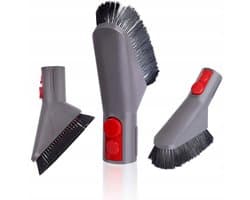 Rosfix Borstel Vervanging - Zachte Borstel - 4x10 cm - Geschikt voor Dyson V7–V15