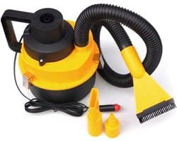 Autostofzuiger - Handstofzuiger - Auto Reinigen - 2300 PA Zuigkracht - 12 Volt - Geel