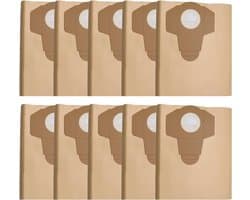 10 stuks stofzuigerzakken, vervanging voor Einhell nat-/droogstofzuiger, inhoud 20 liter voor Einhell TC-VC 1820/1820S/1930S, TE-VC 2230