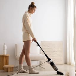 QORA® Steelstofzuiger met snoer - Steelstofzuiger - Stofzuiger - Zwart - ‎13cm x 25cm x 113cm — thumbnail 3