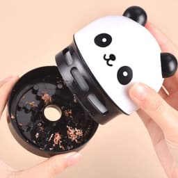 Mini Stofzuiger - Bureau Reiniger - Bureau Opruimen - Sterke Zuigkracht - 5 x 5 cm - Panda — thumbnail 3