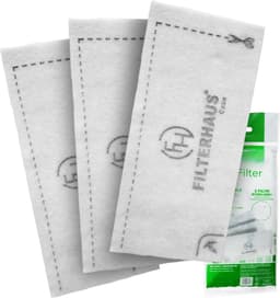 3x filter geschikt voor Miele stofzuiger - AirClean SF-SAC 20/30 - voor Complete C1 C2 C3 - Compact C1 C2 - Classic C1 - Dynamic U1 - AirCleanFilter sf-sac20/30 - Air Clean 3944711 — thumbnail 1