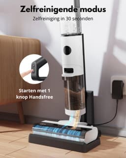 JONR ED® Vloerreiniger - Dweilapparaat - Elektrische Dweil - Elektrische Vloerreiniger - Elektrische Mop - Dweilmachine - Dweilmachine Elektrisch - Vloer Reiniger — thumbnail 3
