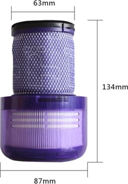 2 x HEPA Filter geschikt voor Dyson V12. Check de afbeelding met je oude filter. GEEN Sv12. Detect Slim & Absolute motor filter. — thumbnail 5