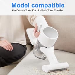 Ronte - Voorfilter voor stofzuiger, wasbaar, 3 HEPA-filters, 1 reinigingsborstel, compatibel met Dreame Z10 Station/T10/T20/T30/R10/R10 Pro / R20 / R20 Pro en Xiaomi G9/G10/G10Plus/G9Plus — thumbnail 5
