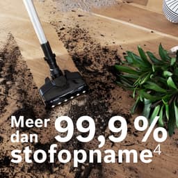Bosch Unlimited 7 – Steelstofzuiger Draadloos 220W – Draadloze Stofzuiger – Op Accu – Zonder Zak – BBS711W — thumbnail 5