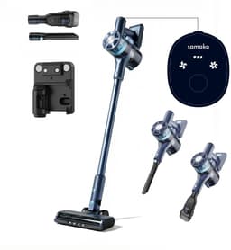 Steelstofzuiger Draadloos CleanDetect Lite 200W - Draadloze stofzuiger - 22kPa zuigkracht - 2 Opzetstukken - Zonder zak op accu - Samako — thumbnail 1