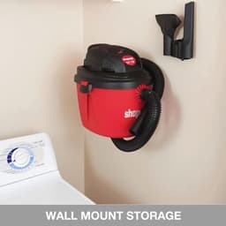 Compacte Nat-en Droog Stofzuiger 7,6 L met Opvouwbare Handgreep en Multifunctionele Accessoires — thumbnail 2