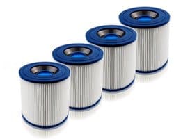 Filter Waterstofzuiger - Kärcher WD1 WD2 WD3 SE NT K A – 6.414-552.0 6.414-789 6.414-547 - 4 stuks